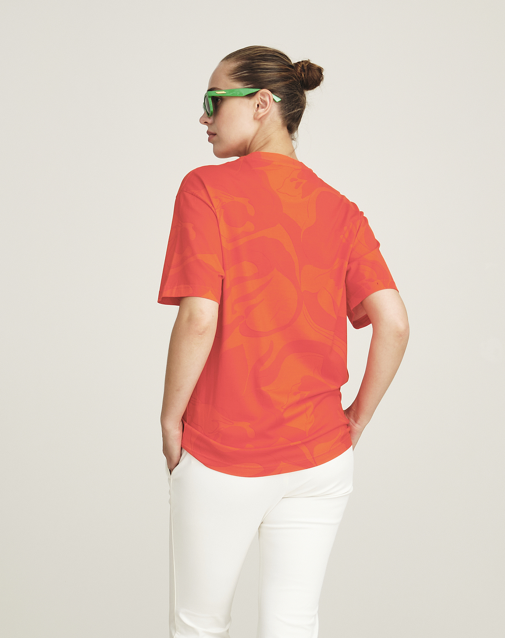 Etro - Orange Paisley Patterned Cotton Tshirt S